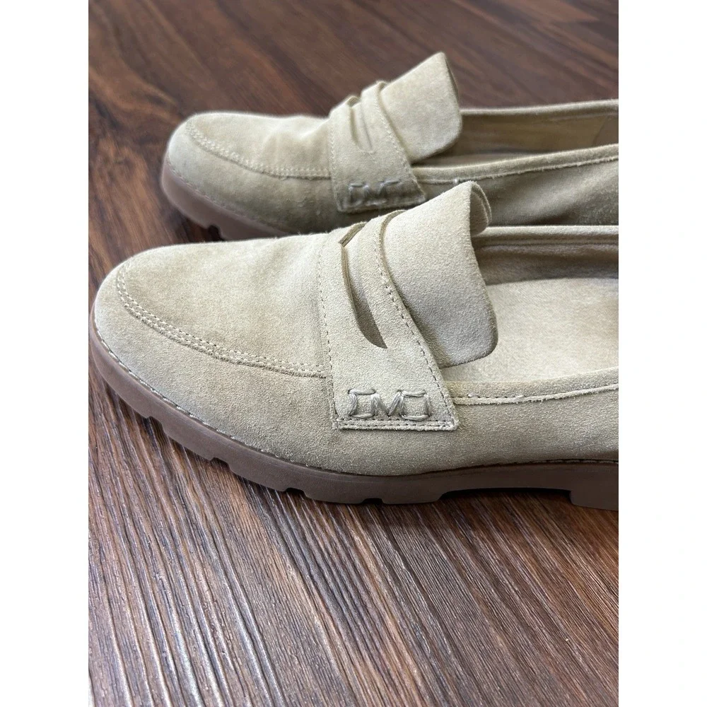 Vionic Cheryl II Women's Size 10 Sand Suede Arch Support Loafers